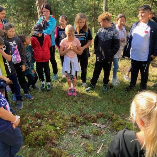 Wandertag der Ersten Klassen zum Pirchet 
