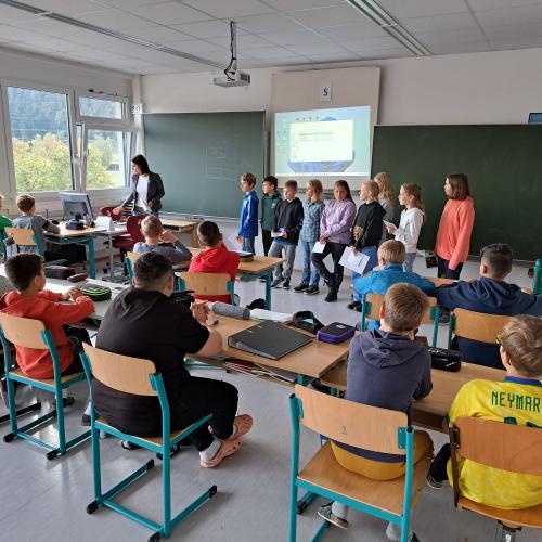 Tage der offenen Tür für die 4. Klassen der VS Mötz, VS Silz
