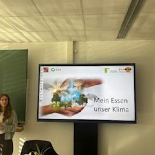 Diätologin Anna-Maria Kastner, BSc, Mein Essen - unser Klima